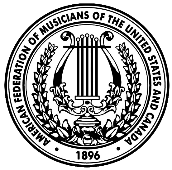 Official seal of the American Federation of Musicians.