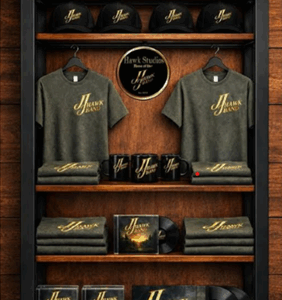 New - JJ HAWK BAND MERCHANDICE